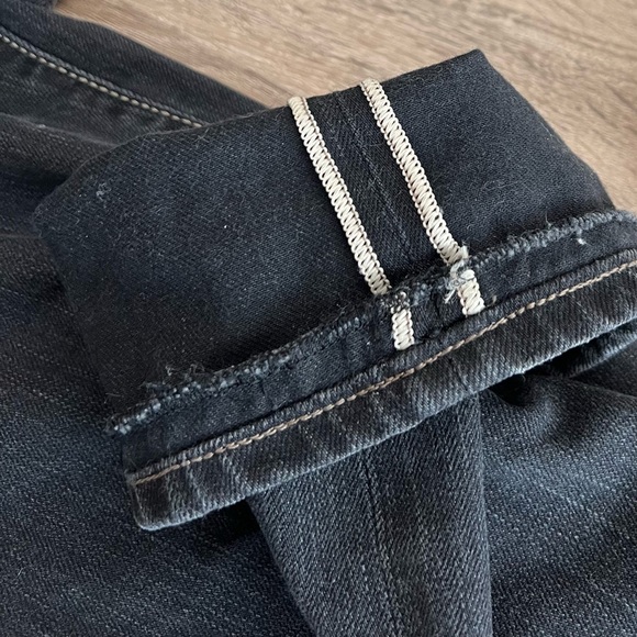 JACOB COHEN Black Rinse Straight Leg Jeans Size 29 - Picture 6 of 7